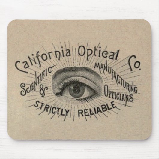 Antiek Adverteren optisch Muismat (Voorkant)