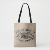 Antiek Adverteren optisch Tote Bag (Voorkant)