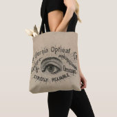 Antiek Adverteren optisch Tote Bag (Dichtbij)