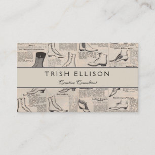 Antiek  Adverteren Visitekaartje