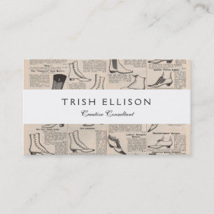 Antiek  Adverteren Visitekaartje