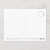 Antiek Afbeelding van Jezus Christus het Savior Br Briefkaart (Achterkant)