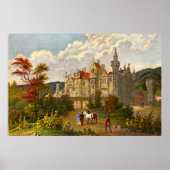 antiek afdruk van Abbotsford House Poster (Voorkant)