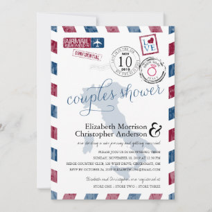 Antiek Airmail Italië   Koelschoenen Kaart