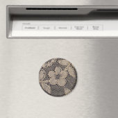 Antiek Alencon Lace Magneet (Insitu (Vaatwasser))