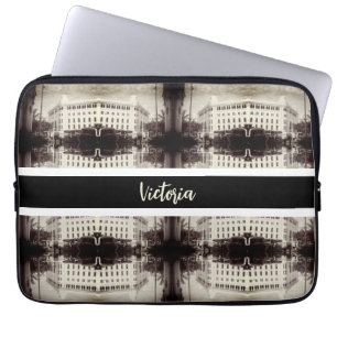 Antiek Algerije Algiers Postkantoor pand Laptop Sleeve
