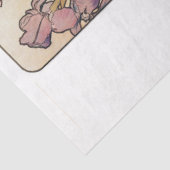 Antiek Alphonse Mucha Art Nouveau Tissuepapier (Detail)