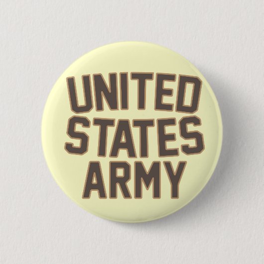 Antiek Amerika Ronde Button 5,7 Cm (Voorkant)