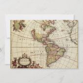 Antiek Amerikaanse kaart van Johannes De Ram (Voorkant)