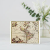 Antiek Amerikaanse kaart van Johannes De Ram (Staand voorkant)