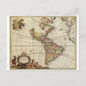 Antiek Amerikaanse kaart van Johannes De Ram (Voorkant)