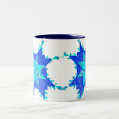 Antiek Amerikaanse quilts Tweekleurige Koffiemok (Center)