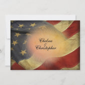 Antiek-Amerikaanse uitnodiging voor een huwelijk (Achterkant)