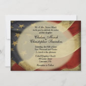 Antiek-Amerikaanse uitnodiging voor een huwelijk (Voorkant)