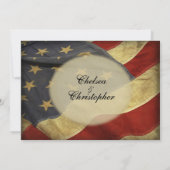 Antiek-Amerikaanse uitnodiging voor een huwelijk (Achterkant)