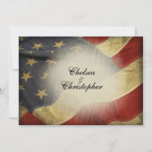 Antiek-Amerikaanse uitnodiging voor een huwelijk (Achterkant)