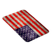 Antiek Amerikaanse vlag Magneet (Rechterzijde)