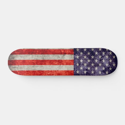 Antiek Amerikaanse vlag Skateboard (Horizontaal)