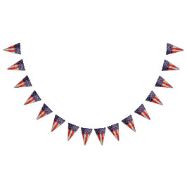 Antiek Amerikaanse vlag Vlaggetjes