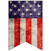 Antiek Amerikaanse vlag Vlaggetjes (Tweede vlag)