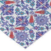 Antiek Andalusische Historische Spanje Tulp Rozen Korte Tafelloper (Hoek)