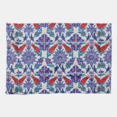 Antiek Andalusische Historische Spanje Tulp Rozen Theedoek (Horizontaal)