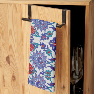 Antiek Andalusische Historische Spanje Tulp Rozen Theedoek