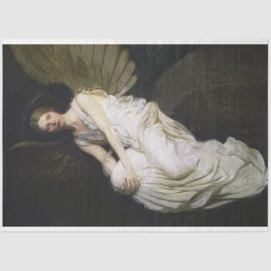  Antiek Angel Angels Christelijk Decoupage Tissuepapier (Voorkant)