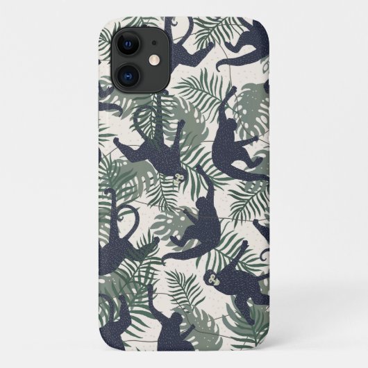 Antiek Apenpatroon Case-Mate iPhone Case (Achterkant)