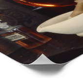 Antiek apotheekflesjes poster (Hoek)