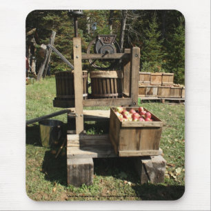 Antiek Apple Cider Press Muismat