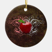 Antiek Apple Keramisch Ornament (Voorkant)