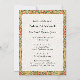 Antiek arabische bruiloft uitnodigingen