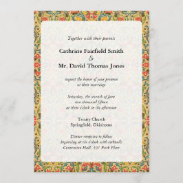 Antiek arabische bruiloft uitnodigingen