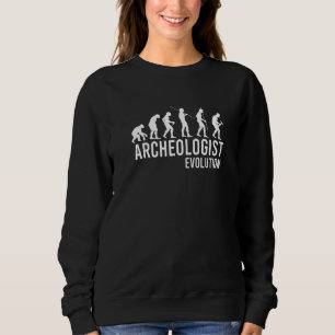 Antiek Archeology Stick Man Evolution Archaeolog Trui