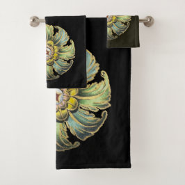 Antiek architecturale rozet nr. 1 bad handdoek