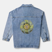 Antiek architecturale rozet nr. 1 denim jacket (Achterkant)