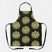 Antiek architecturale rozet nr. 1 schort (Voorkant)