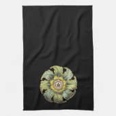 Antiek architecturale rozet nr. 1 theedoek (Verticaal)