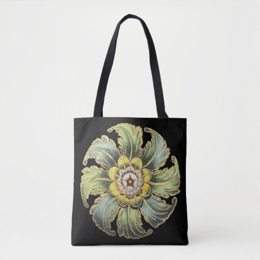 Antiek architecturale rozet nr. 1 tote bag (Voorkant)