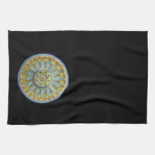 Antiek architecturale rozet nr. 2 theedoek (Horizontaal)