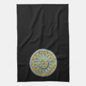 Antiek architecturale rozet nr. 2 theedoek (Verticaal)