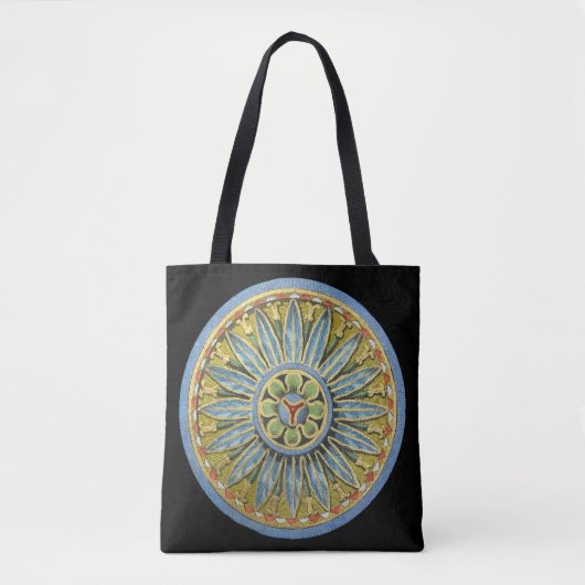 Antiek architecturale rozet nr. 2 tote bag (Voorkant)