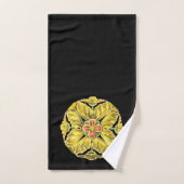 Antiek architecturale rozet nr. 3 bad handdoek (Handdoek)