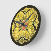 Antiek architecturale rozet nr. 3 ronde klok (Hoek)