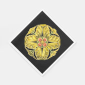 Antiek architecturale rozet nr. 3 servet (Hoek)