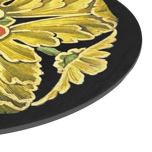 Antiek architecturale rozet nr. 3 snijplank (Hoek)