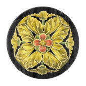 Antiek architecturale rozet nr. 3 snijplank (Voorkant)