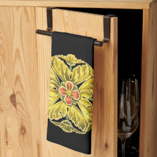 Antiek architecturale rozet nr. 3 theedoek