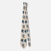 ANTIEK ARMOREN/DRIE STUDIES VAN EEN HELMET KNIGHT STROPDAS (Voorkant)